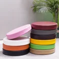 thumbnail image 2 of New Synthetic Leather Round Cushion Sofa Chair Stool Seat Foam Cushion Chair Pads Office Vehicles Home Waterproof (P51,45x45x5cm), 2 of 7