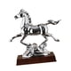 thumbnail image 5 of Escultura de caballo artesanal, decoración de mesa para oficina, sala de estar, decoración del hogar 285x115x28cm, 5 of 9