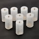 thumbnail image 1 of 8pcs Tamaño portátil AA a tamaño D Adaptadores de batería Cajones de convertidor (transparente), 1 of 4