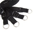 thumbnail image 4 of Juego de esposas de cuero suave, kit de correas ajustables para ejercicios de fitness de mano, muñeca y tobillo, 4 of 5