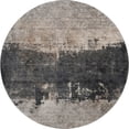 thumbnail image 2 of Addison Rugs Mayfield Premium Machine Washable Transitional Abstract Taupe Round Rug, 8' x 8', 2 of 5