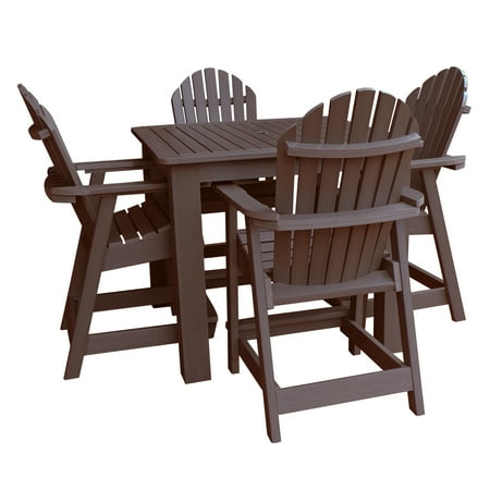 highwoodÂ® Eco-Friendly Hamilton 5pc Square Counter Dining 