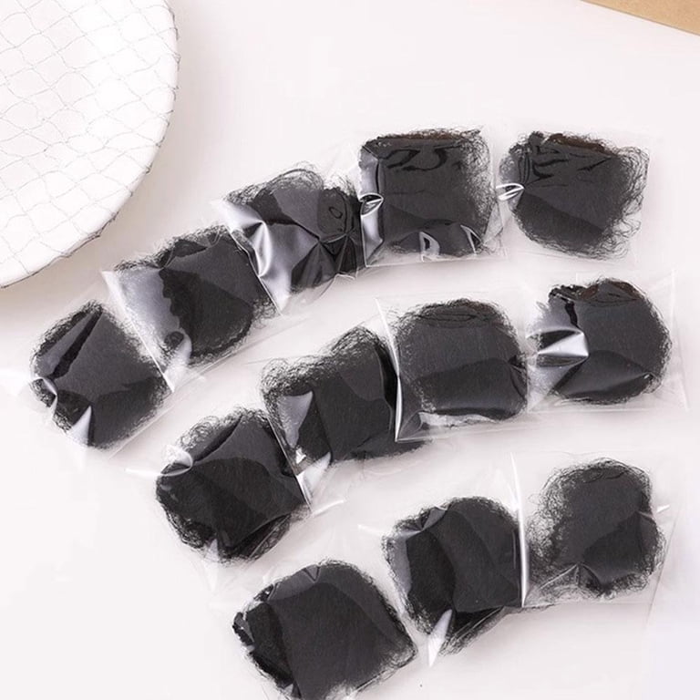 Invisible Hair Nets 200 Pack, Elastic Mesh Hairnet for Buns, Long Hair, Ballet, Amazon.com: 200pcs Ballet Hair Bun Cover Sets, 100Pcs 50cm  main image 3