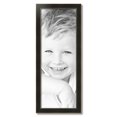 thumbnail image 2 of ArtToFrames 12" x 33" Honors Black with Gold Picture Frame, 12x33 inch Black Wood Poster Frame (WOM-5158),  Pack, 2 of 7