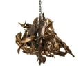 thumbnail image 4 of Meyda 143814 38 in. Driftwood LED Pendant, Natural Wood, 4 of 7