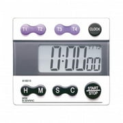 Digital Count Down & Count Up Timer with Clock - 5 Channel