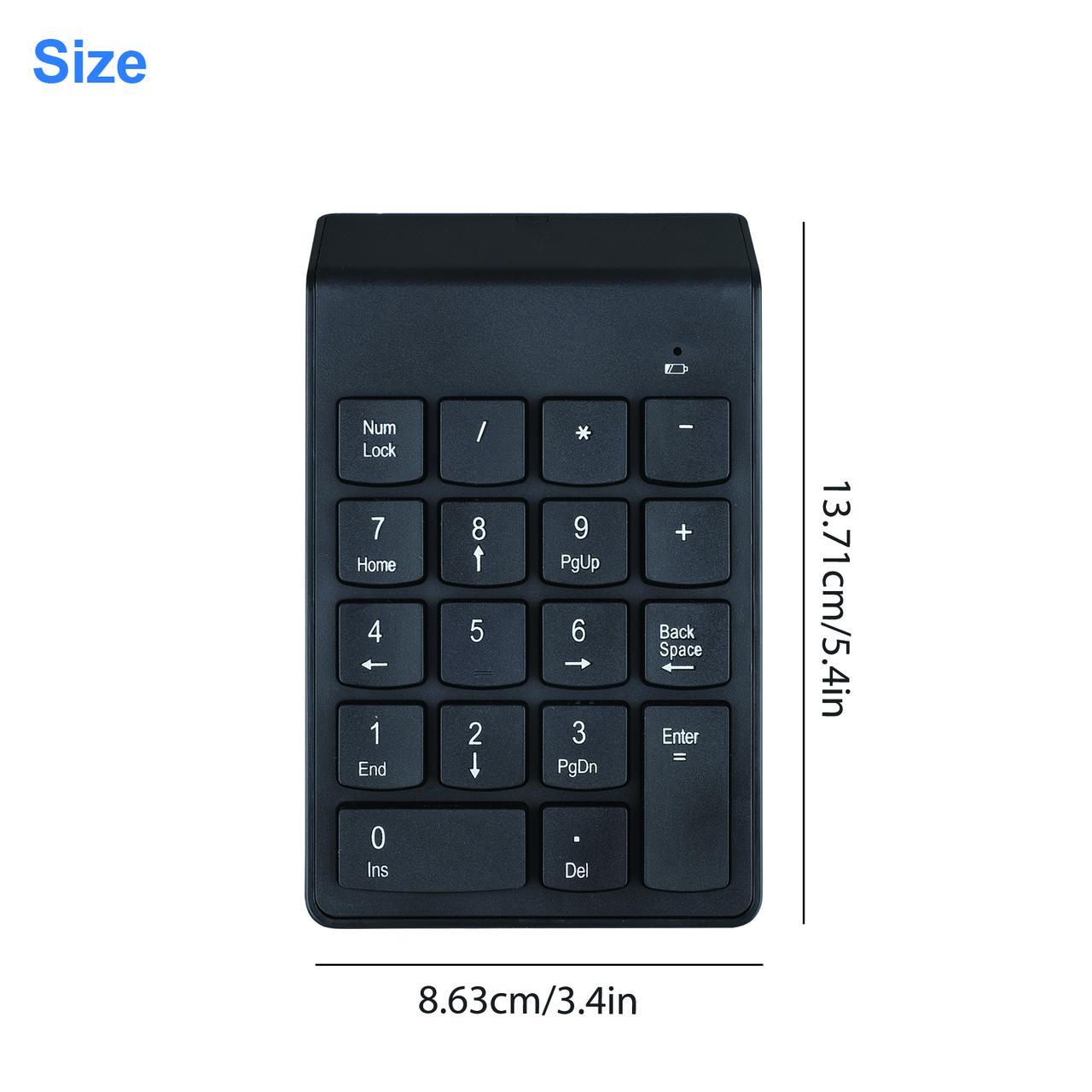 EEEkit Wireless Numeric Keypad 18-Key USB photo 8