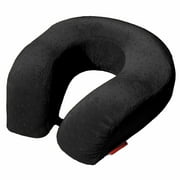 Large Soft Neck Head Rest Pillow - Car Travel Airplane - Cushion Black
