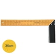 thumbnail image 3 of 90 Degree Right Angle Corner Ruler 250mm 350mm Stainless Steel Handle for Woodworking Measuring Carpenter Tools 35cm, 3 of 7