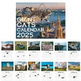 Faraee 2025 City Cat Calendar Cats Kitten Exploring Cityscapes New Year