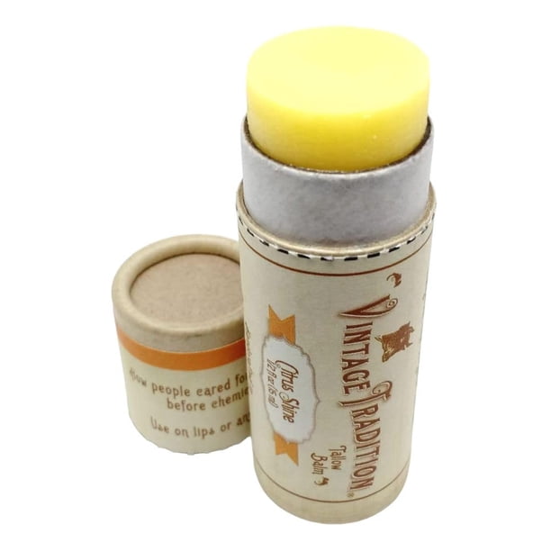 Bálsamo labial Vintage Tradition con sebo de ternera hidratante, 15 ml