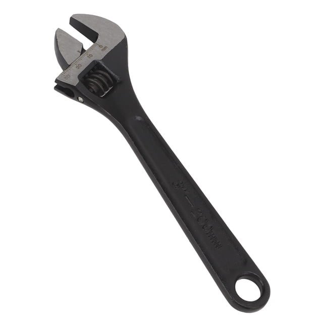 Clé à Molette Ouverte, Acier 45 Haute Résistance Clé Réglable Trou de Suspension pour Industriel pour Maison pour Professionnel