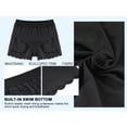 thumbnail image 5 of RELLECIGA Women’s 2.5" Swim Board Shorts High Waisted&nbsp;Swim Beach Bottom with Pockets, 5 of 11