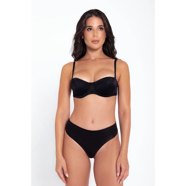 Panty brasilera (1059) negro XL