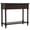 Espresso, variant on IVV Antique-Inspired Console Table, Wooden Accent Sofa Table with 2 Drawers & Open Shelf, for Entryway Hallway Living Room, Easy Assembly, Navy