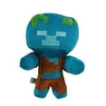 thumbnail image 1 of Minecraft Plush Toy Set – Bee, Dolphin, Axolotl, Panda Stuffed Animals for Kids & Fans (20cm Drowned), 1 of 53