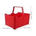 thumbnail image 2 of Houderco Caja Para De Bebida Roja De Plástico Con Mango Para Uso Y Reuniones, 2 of 6