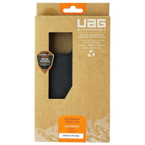 URBAN ARMOR GEAR Outback Series Case for iPhone 12 Pro Max Case - Black
