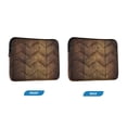 thumbnail image 7 of FORMRS 15"-15.6" Laptop Sleeve Protective Case Soft Carrying Quilted Computer Bag Cover, Wood Grain, 7 of 7