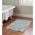 thumbnail image 4 of Linon Nouveau Tapis Flokati en Laine Tissé à la Main 2'x3' Gris, 4 of 5