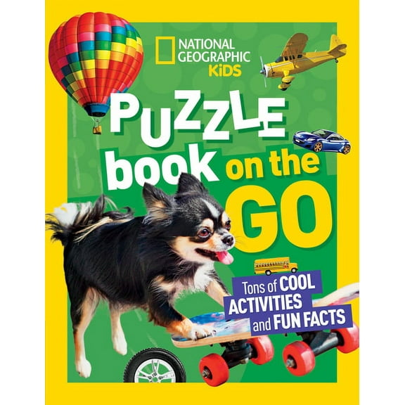National Geographic Kids Puzzle Book: On the Go (Paperback)