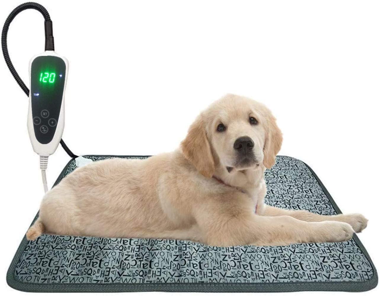 Pet Heating Pad with Timer Auto Power Off Pet Electric Heating Pad for