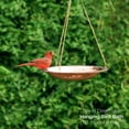 thumbnail image 6 of Pure Copper 18" Hanging Bird Bath by Good Directions, 6 of 8
