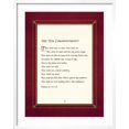 thumbnail image 2 of Art.com The Ten Commandments Art Print, White Frame Wall Art, 23" x 29", 2 of 5