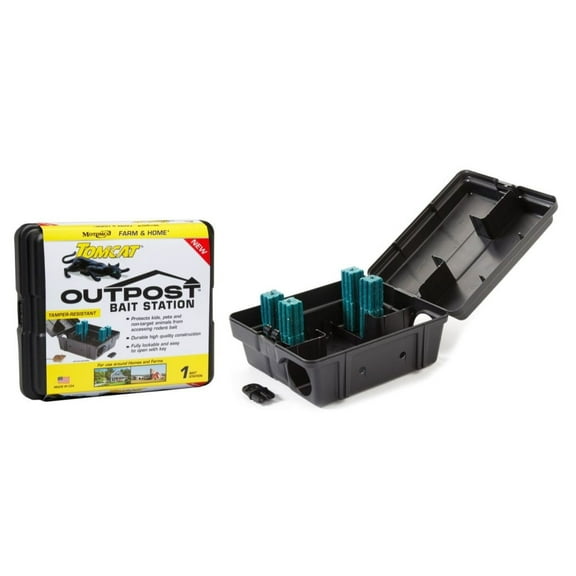 Tomcat 33424 Outpost Rodent Bait Station