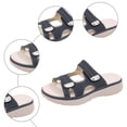 thumbnail image 6 of Rokment Orthopedic Walking Nursing Slip on Sandals for Women with Adjustable Straps 2026 Beach Summer Comfortable Arch Support Memory Foam Platform Casual Slippers D Size 9.5, 6 of 9
