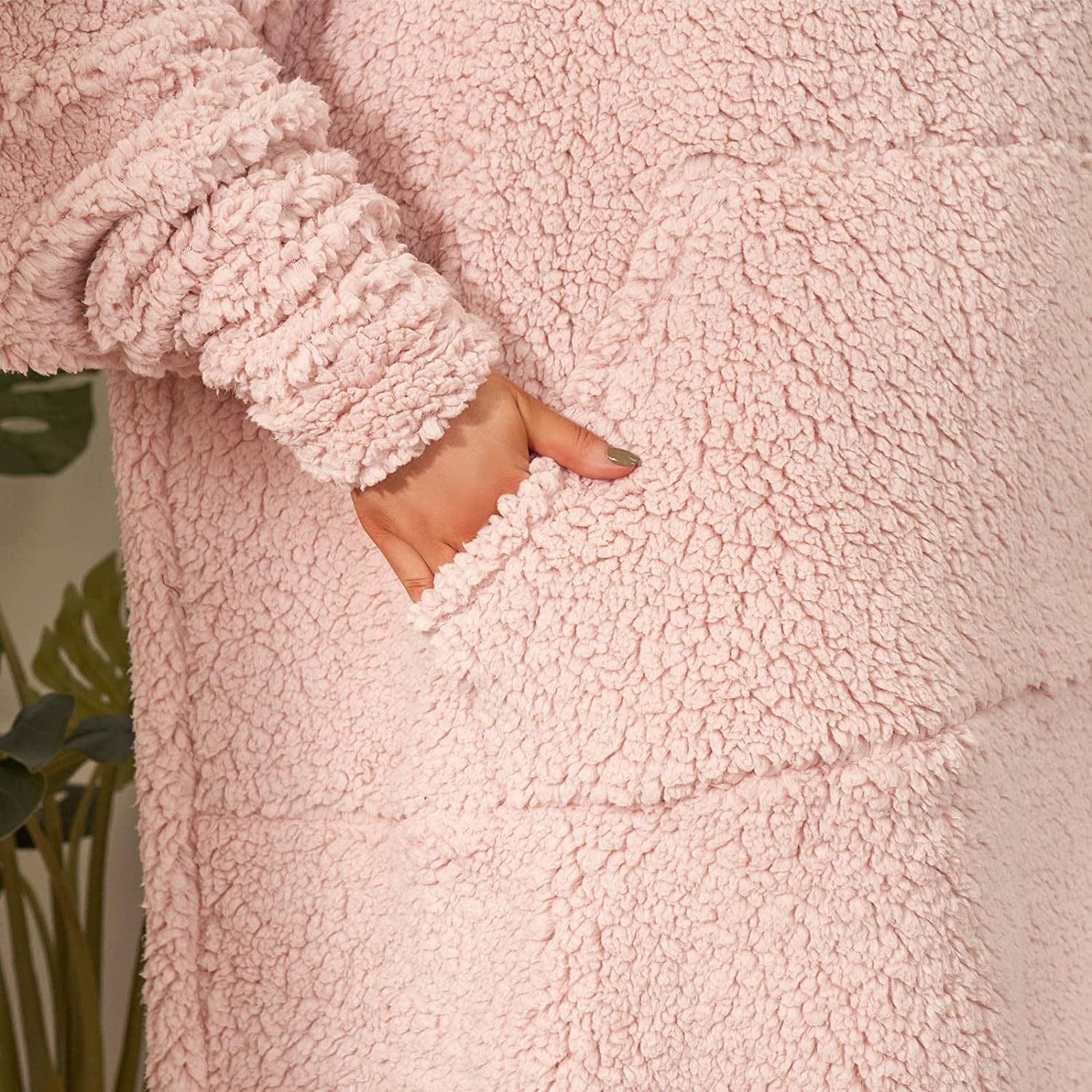 Brentfords Extra Long Teddy Fleece Blanket Hoodie Oversized for Women Men  Adult Wearable Throw Soft …See more Brentfords Extra Long Teddy Fleece