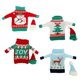 thumbnail image 1 of Cateissary Funda de botella de Navidad funcional Exquisito juego de vino de Navidad de punto Bolsa de funda de botella elástica Funda de suéteres de vino Kits de decoración para fiestas Cateissary HA014662-00, 1 of 1