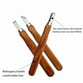 thumbnail image 3 of 8/12pcs/set Wood Handle Wood Carving Chisel Tools Set Cutter Wood Carving Knife Set Woodworking Engraving carving Hand Tool Kit, 3 of 5