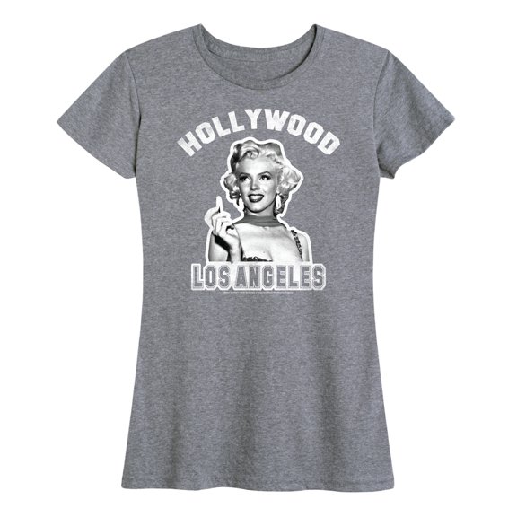 Marilyn Monroe - Hollywood - Women's Short Sleeve Graphic T-Shirt