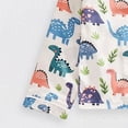 thumbnail image 4 of Boys 2‑Piece Collared Button‑Up Pajama Set with Cartoon Print,Soft Fabric Sleepwear for Boys 18-24 Months, 4 of 7