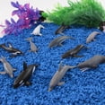 thumbnail image 6 of BESTSKY Marine Sea Life Whale Figurines Beluga Humpback Whale Action Figures Ocean Animal Model Ornaments Toys, 6 of 7