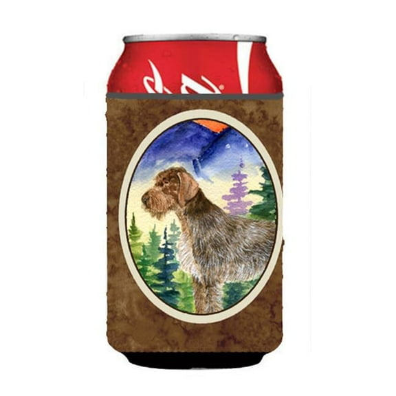 German Wirehaired Pointer Can or Bottle Beverage Insulator Hugger