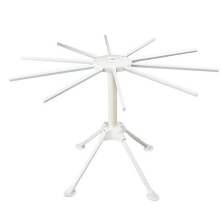 

SANWOOD Pasta Drying Rack Kitchen Collapsible Spaghetti Pasta Noodles Drying Rack with 10 Bar Handles