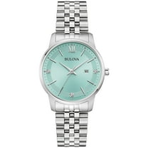 Bulova Women's Classic Diamond Stainless Steel Watch - 96P259