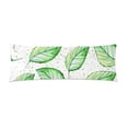 thumbnail image 1 of YUSDECOR Color Leaves Body Pillow Pillowcase Pillow Protector Cushion Cover 20x60 Inch, 1 of 1