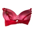 thumbnail image 2 of Victoria's Secret Pink Wear Everywhere Wireless Lightly Lined Red Bra Cup Size 38B NWT, 2 of 2