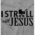 thumbnail image 2 of I Stroll Jesus Christian Religious Romper Boys or Girls Infant Baby Brisco Brands NB, 2 of 6