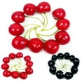 thumbnail image 2 of 30PCS Artificial Cherry Creative Decorative Lifelike Artificial Fruit Fake Fruit, 2 of 10