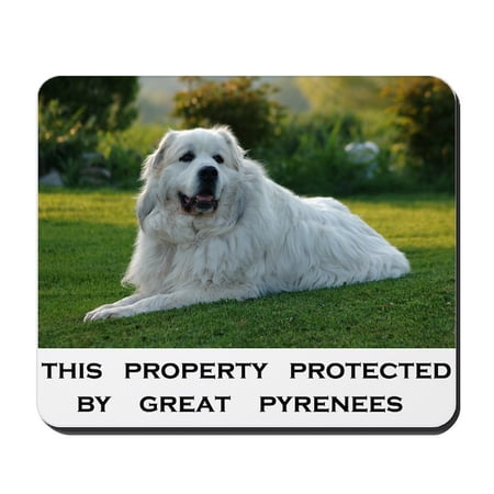 CafePress - Great Pyrenees Mousepad - Non-slip Rubber Mousepad  Gaming Mouse Pad