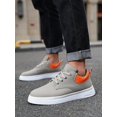 thumbnail image 1 of Men's New Trendy, Comfortable & Wear-Resistant Casual Sneakers, Outdoor, Multicolor, Round Toe, Low-Top, Lace-Up Sports Shoes Mens Streetwear, 1 of 4