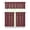 check 01, variant on Farmhouse Kitchen Curtains Set of 3 - Retro Checkerboard Buffalo Plaid Tier Curtains for Standard Windows