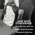 thumbnail image 6 of Lsque Happy Easter Rabbit Lunch Bag Lunch Box for Women Men Reusable Insulated Lunch Tote Bag,Leakproof Thermal Cooler Sack Food Handbags Case High Capacity, 6 of 9