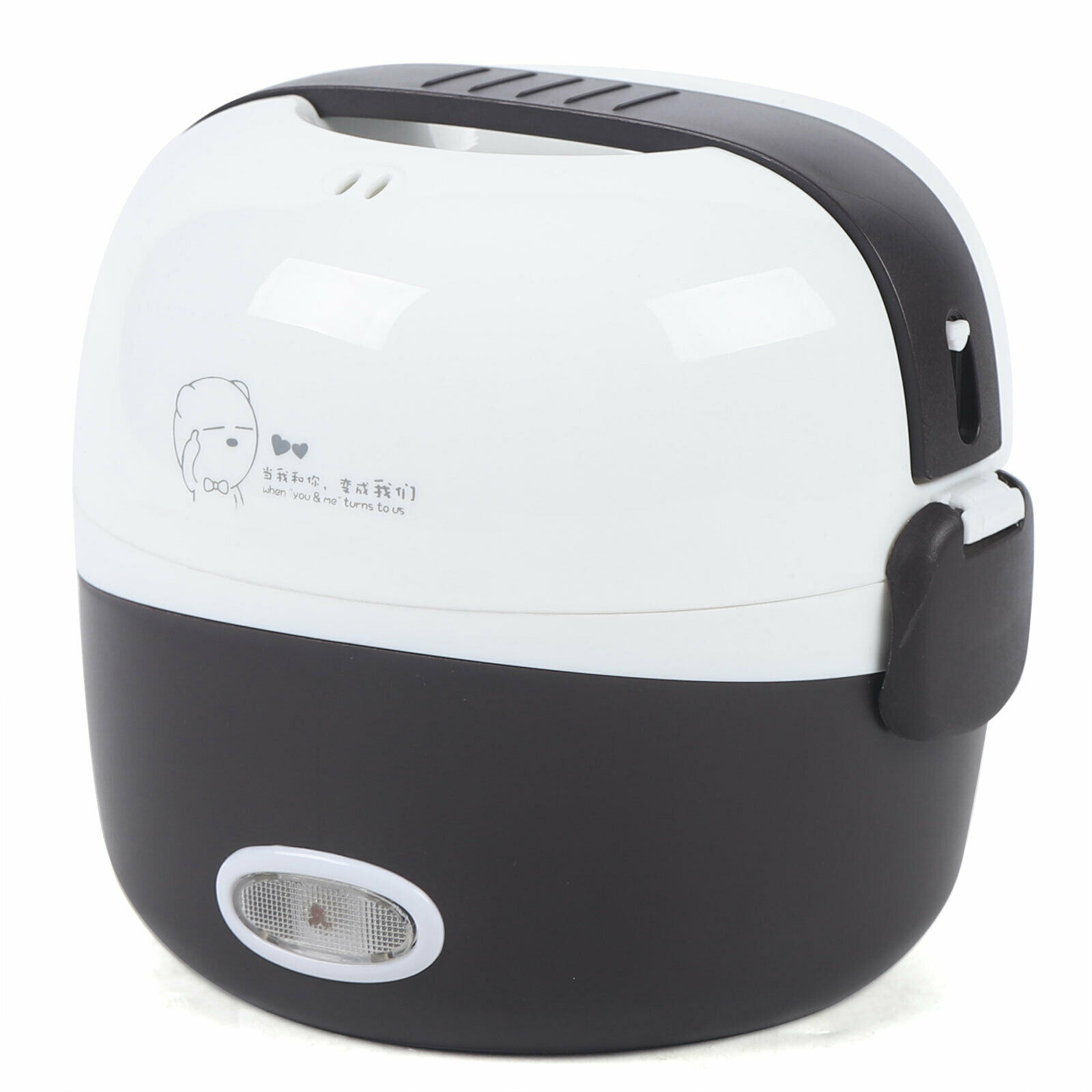 200W Portable Electric Electric Lunch Box Rice Cooker Food Steamer 110V US