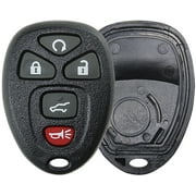 KeylessOption Keyless Entry Remote Control Car Key Fob Replacement 15913415 for Cadillac Buick GMC Saturn