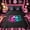 Black 01, variant on Feelyou Drip Donut Basketball Twin Bedding for Boys, Ice cream Sport Bedding Comforter Set, Orange Black, Black Reversible, 7-Piece
